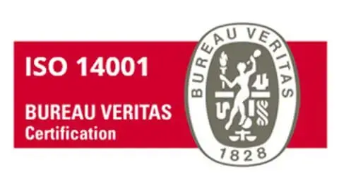 Trust badge - Bureau veritas ISO 14001